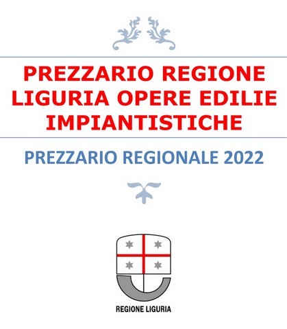 Prezzario Regionale Opere Edili ed Impiantistiche 2022 - Aggiornamento infrannuale al 29/07/2022